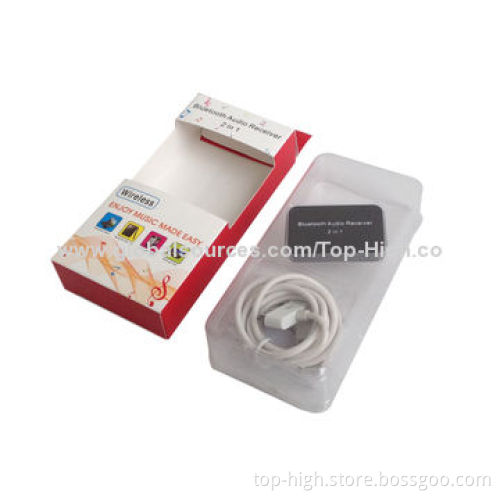 Hot Sale Mobile Phone Accessories 3.5mm Bluetooth Audio Receiver, CE, RoHS, FCCNew